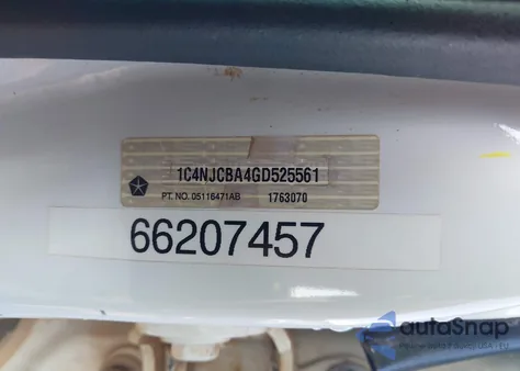 2016 Jeep Compass Sport из США, поврежденный, VIN 1C4NJCBA4GD525561